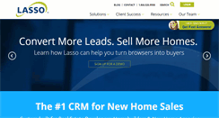 Desktop Screenshot of lassocrm.com