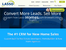 Tablet Screenshot of lassocrm.com